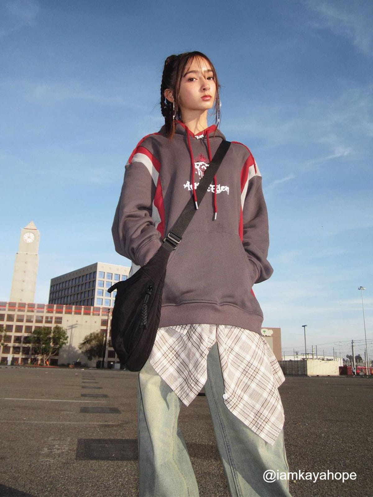 Aelfric Eden Color Blocking Hoodie - Image 2