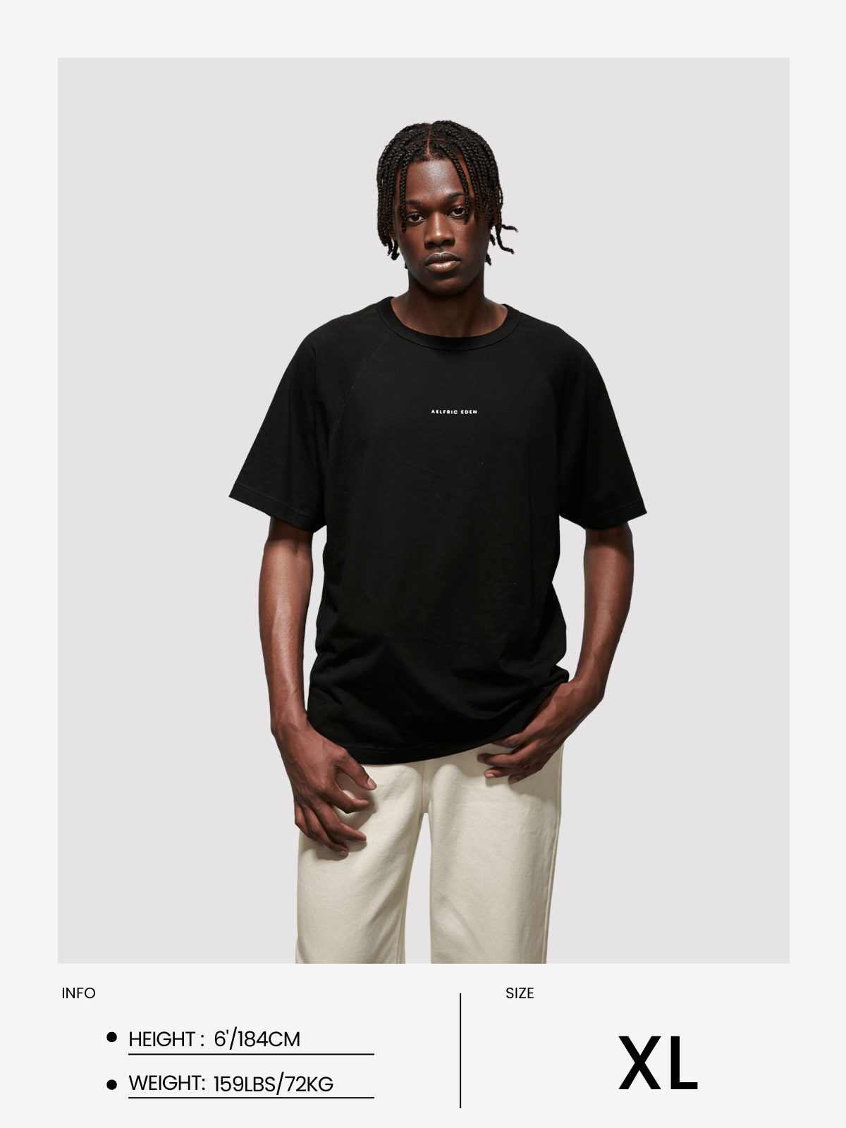 Aelfric Eden Essential Raglan Sleeve Tee - Image 9