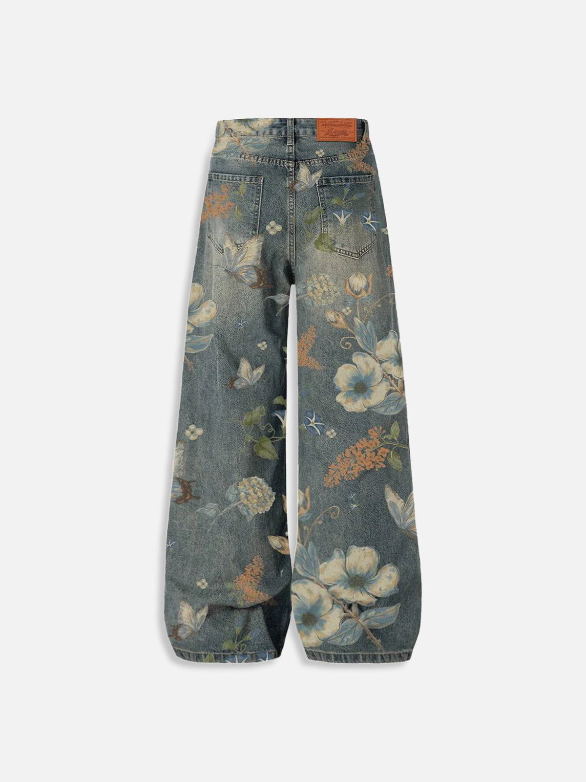 Aelfric Eden Floral Baaggy Jeans - Image 8