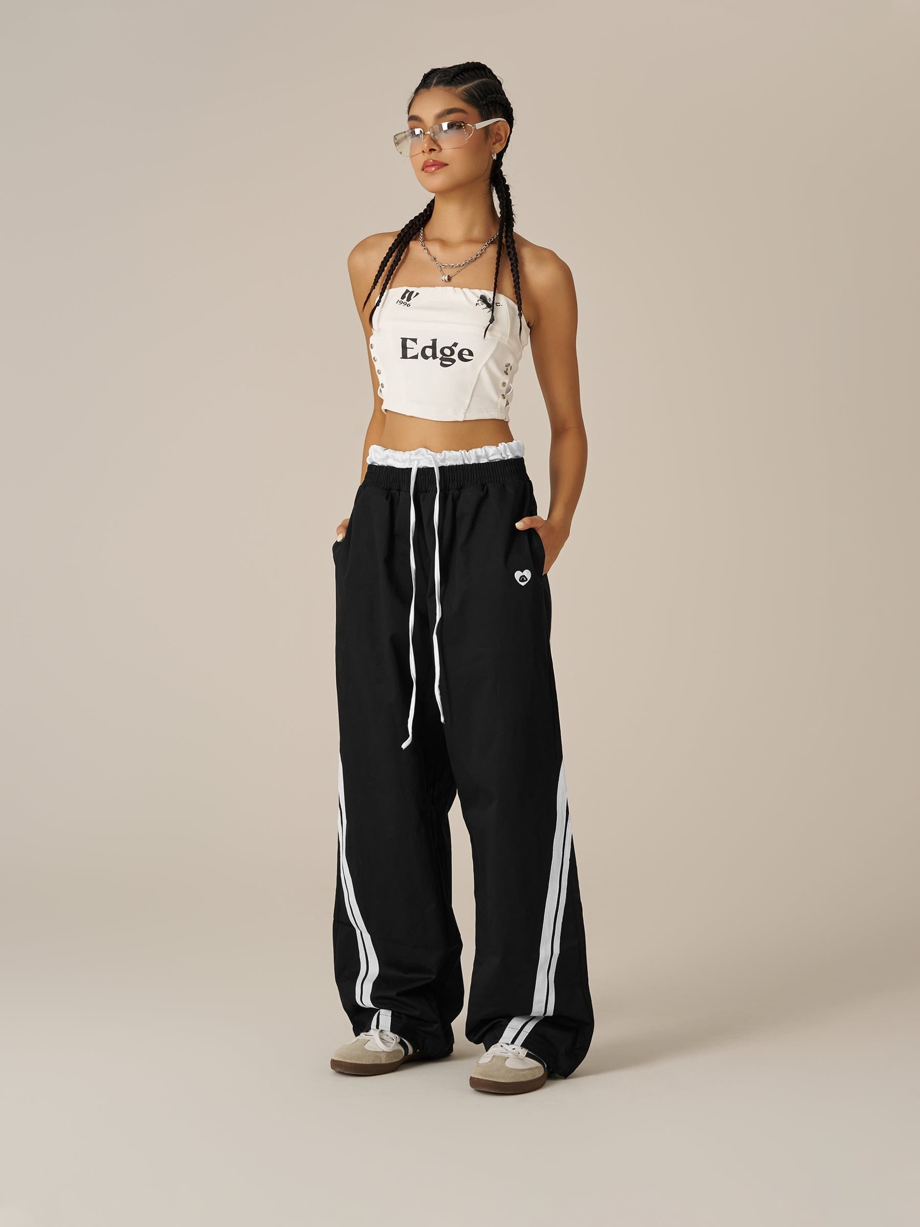 Aelfric Eden Double Waist Baaggy Sweatpants - Image 3