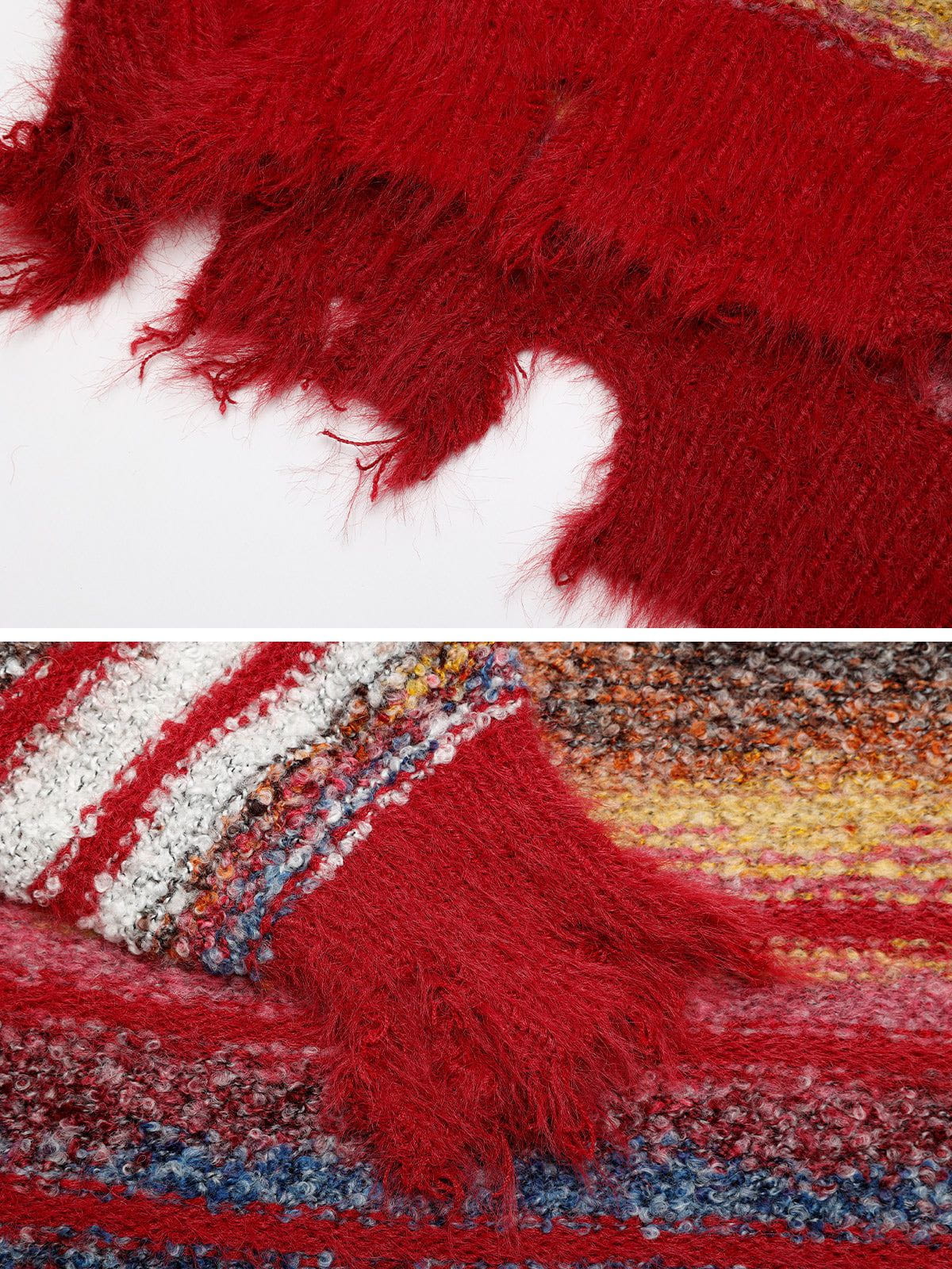 Aelfric Eden Fringe Stripe Cardigan - Image 12