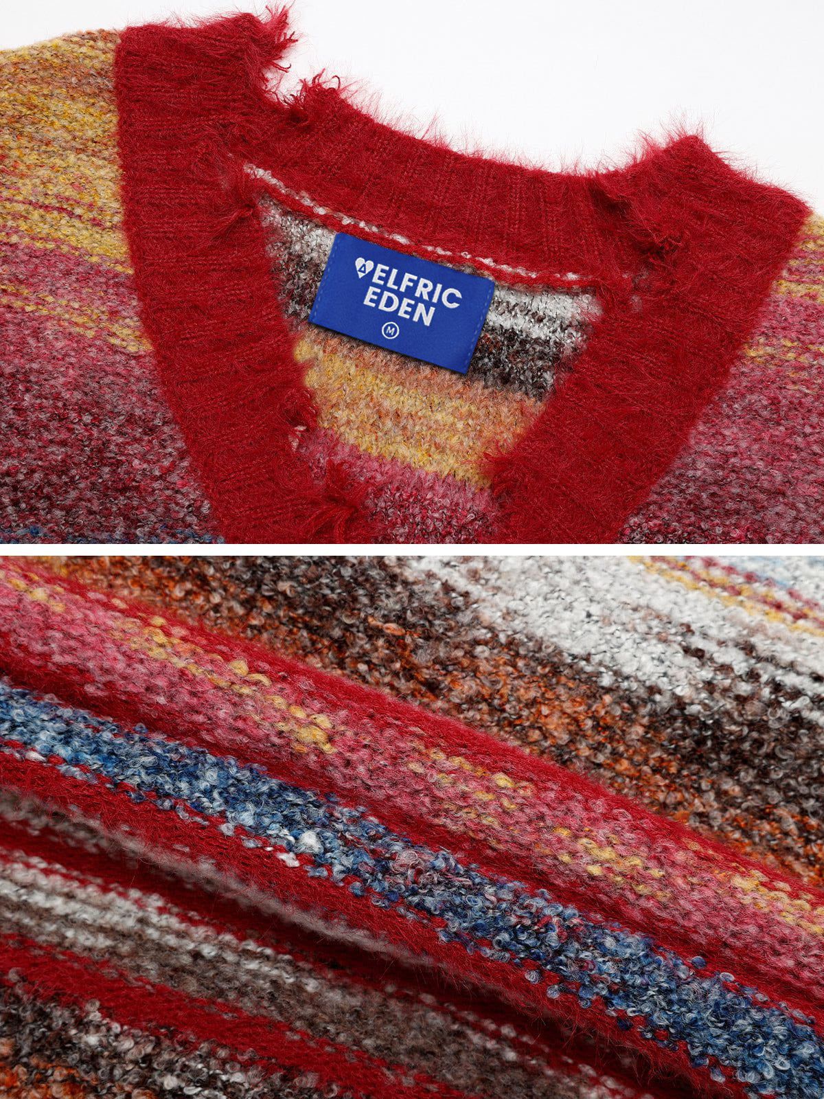 Aelfric Eden Fringe Stripe Cardigan - Image 11