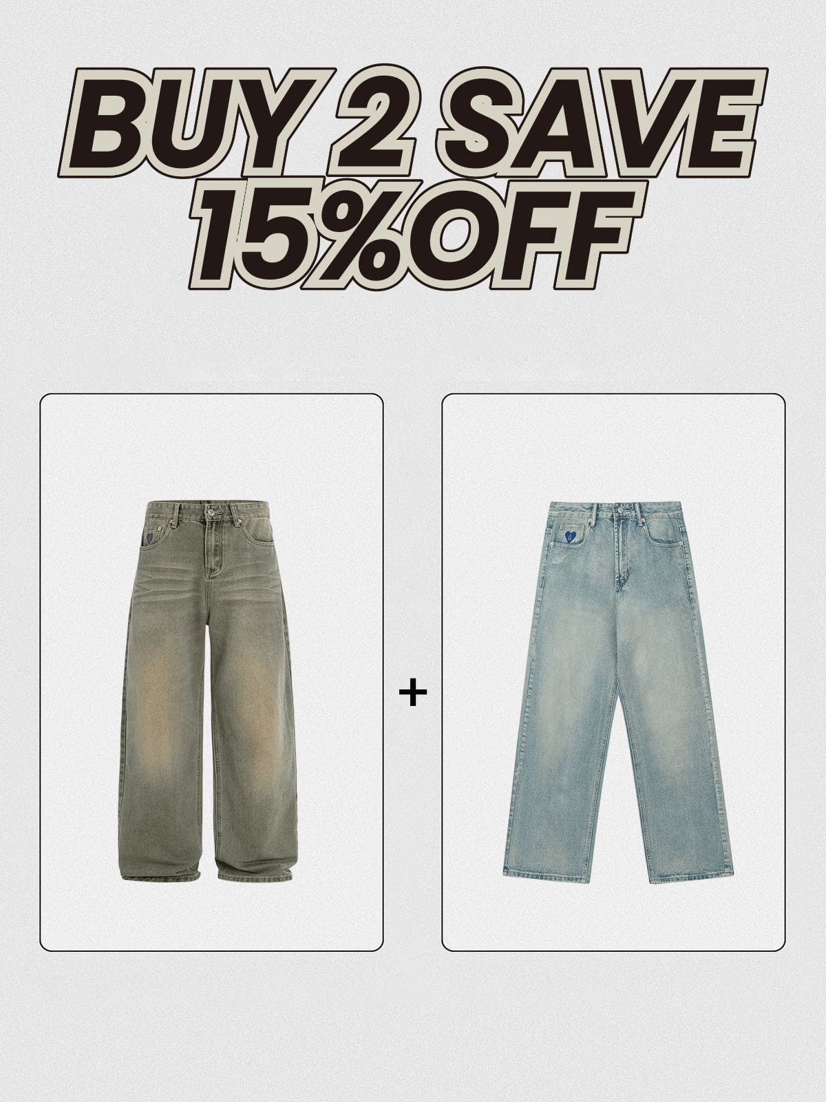 Aelfric Eden Basic Baaggy Jeans - Image 6