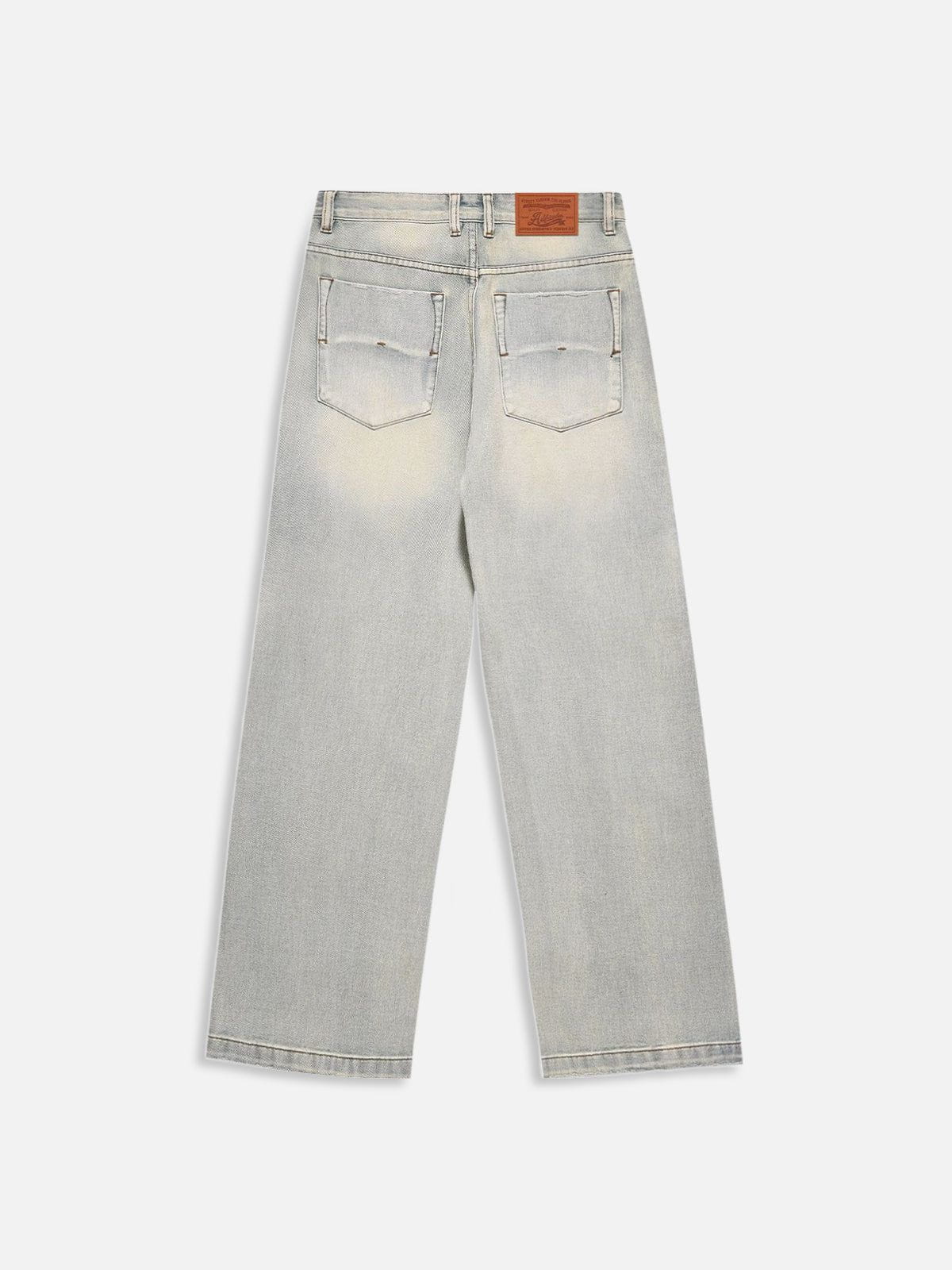 Aelfric Eden Washed Baaggy Jeans - Image 3