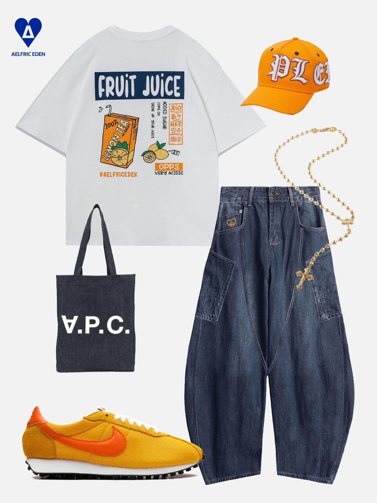 Aelfric Eden Fruit Juice Graphic Tee - Image 2