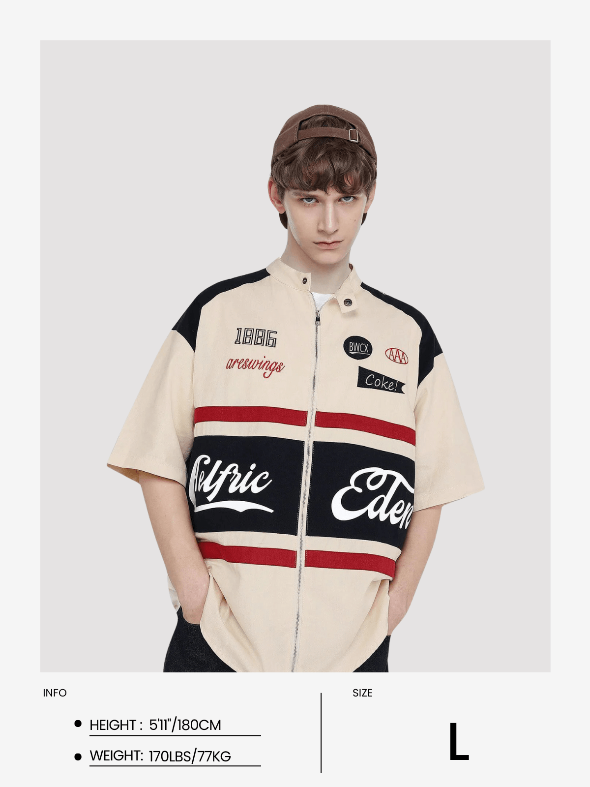 Aelfric Eden Racing Zip Up Shirt - Image 11