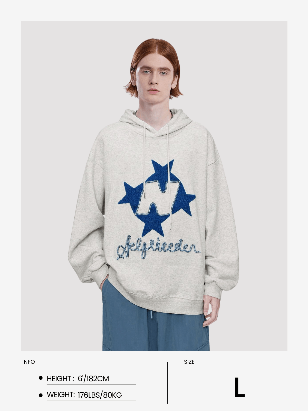 Aelfric Eden Stellaris Embroidered Hoodie - Image 14