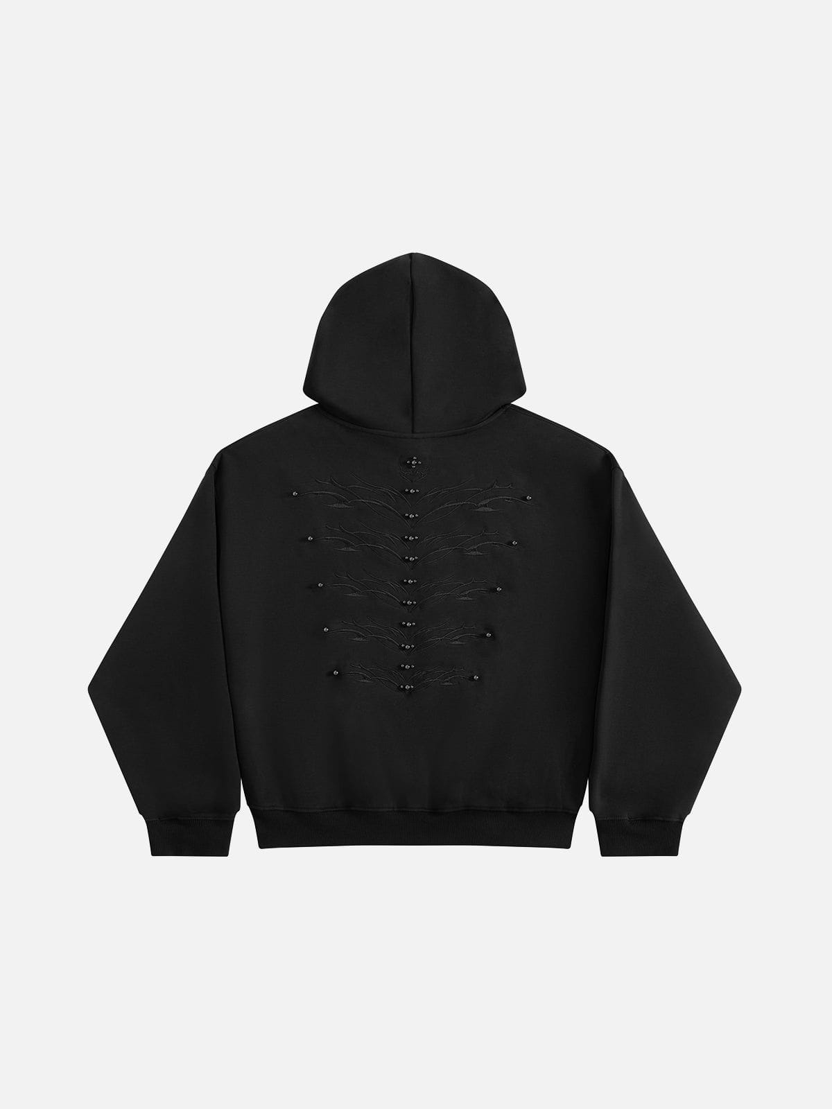 Aelfric Eden Rivet Embroidery Pullover Hoodie - Image 2