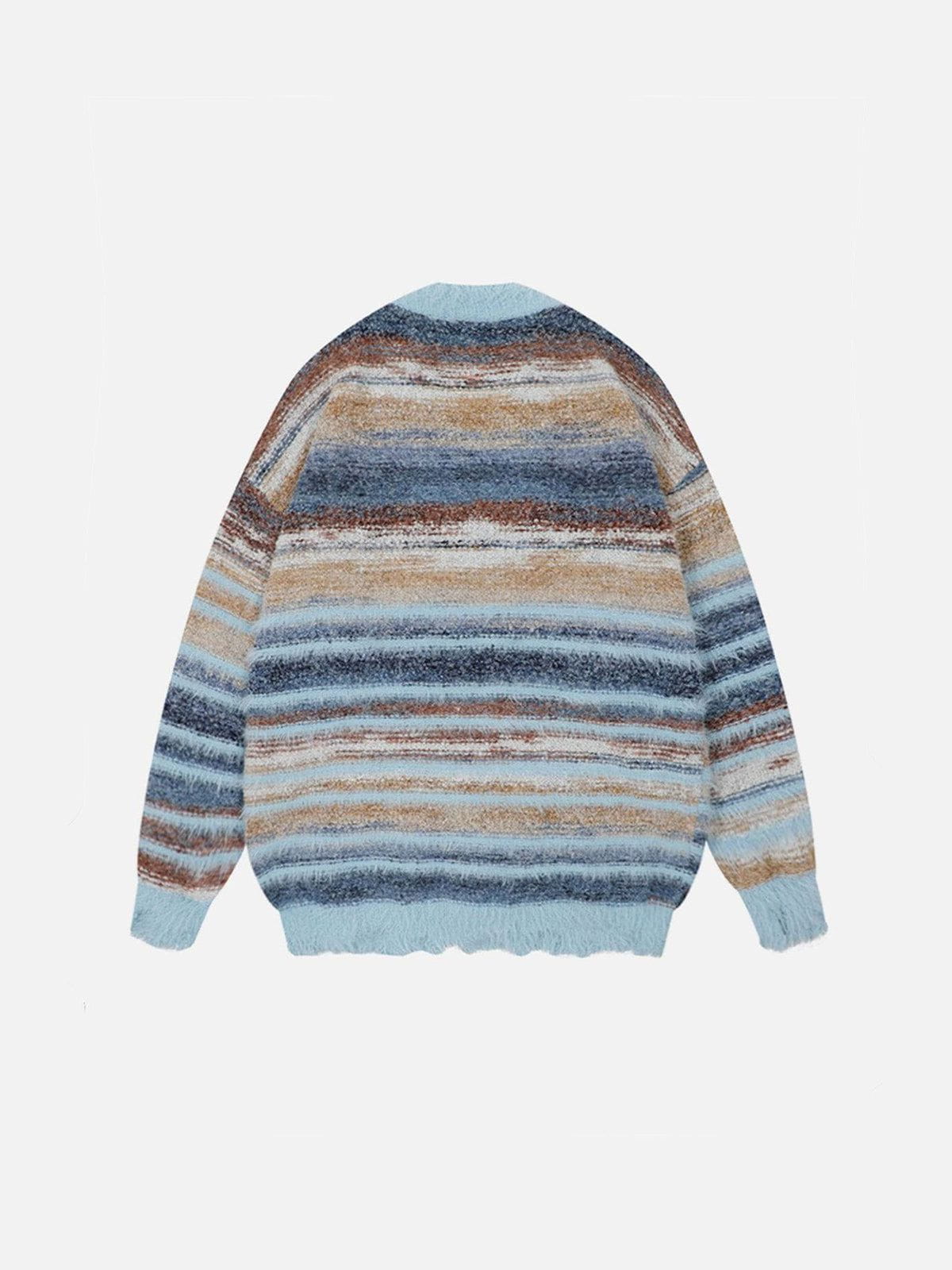 Aelfric Eden Fringe Stripe Cardigan - Image 8