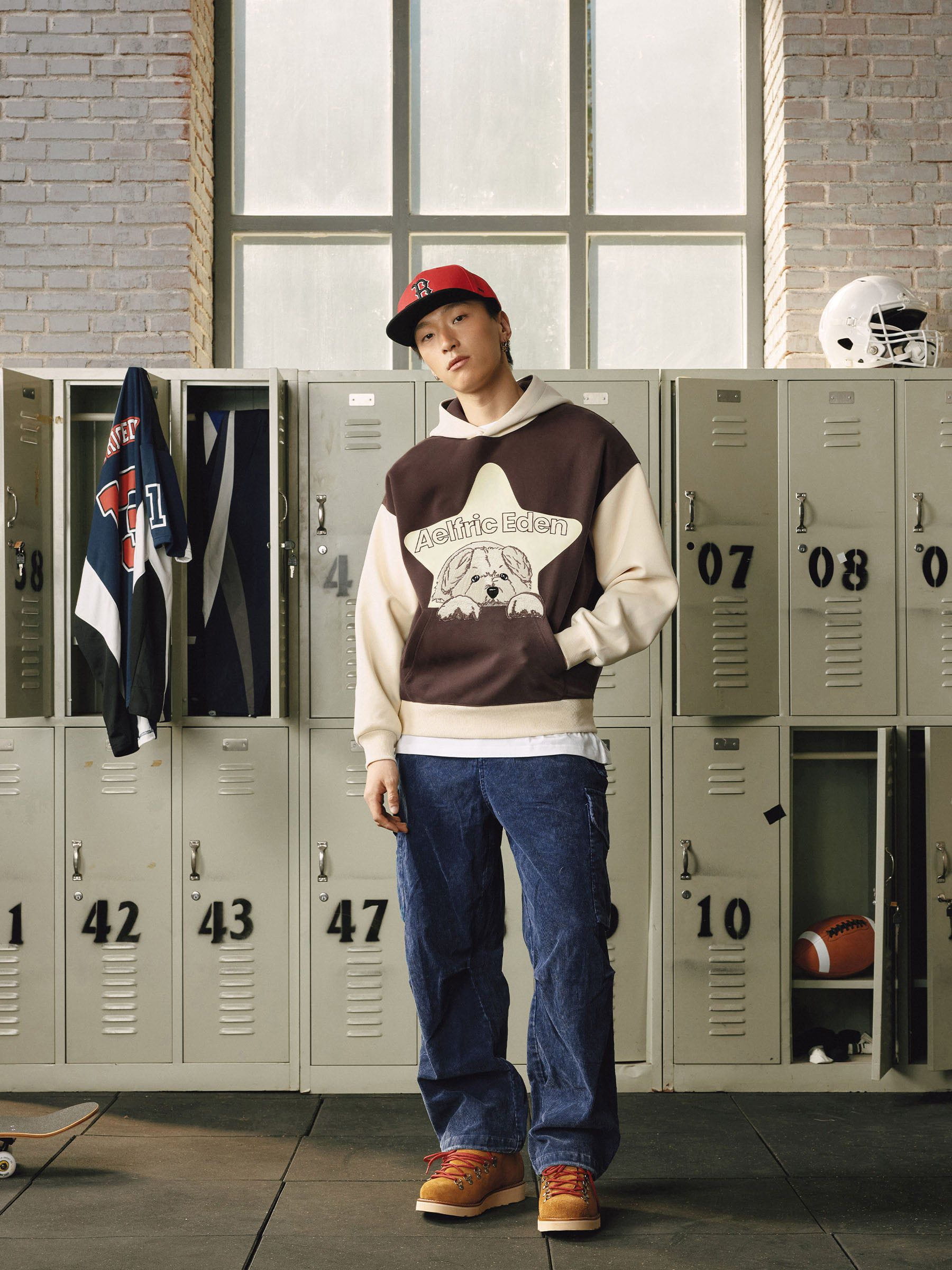 Aelfric Eden Cartoon Dog Eden Star Pullover Hoodie - Image 4