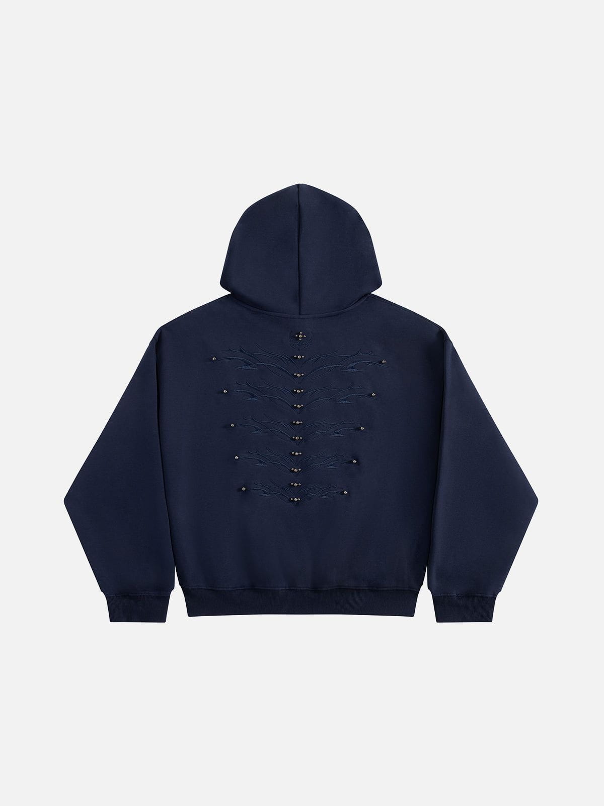 Aelfric Eden Rivet Embroidery Pullover Hoodie - Image 3