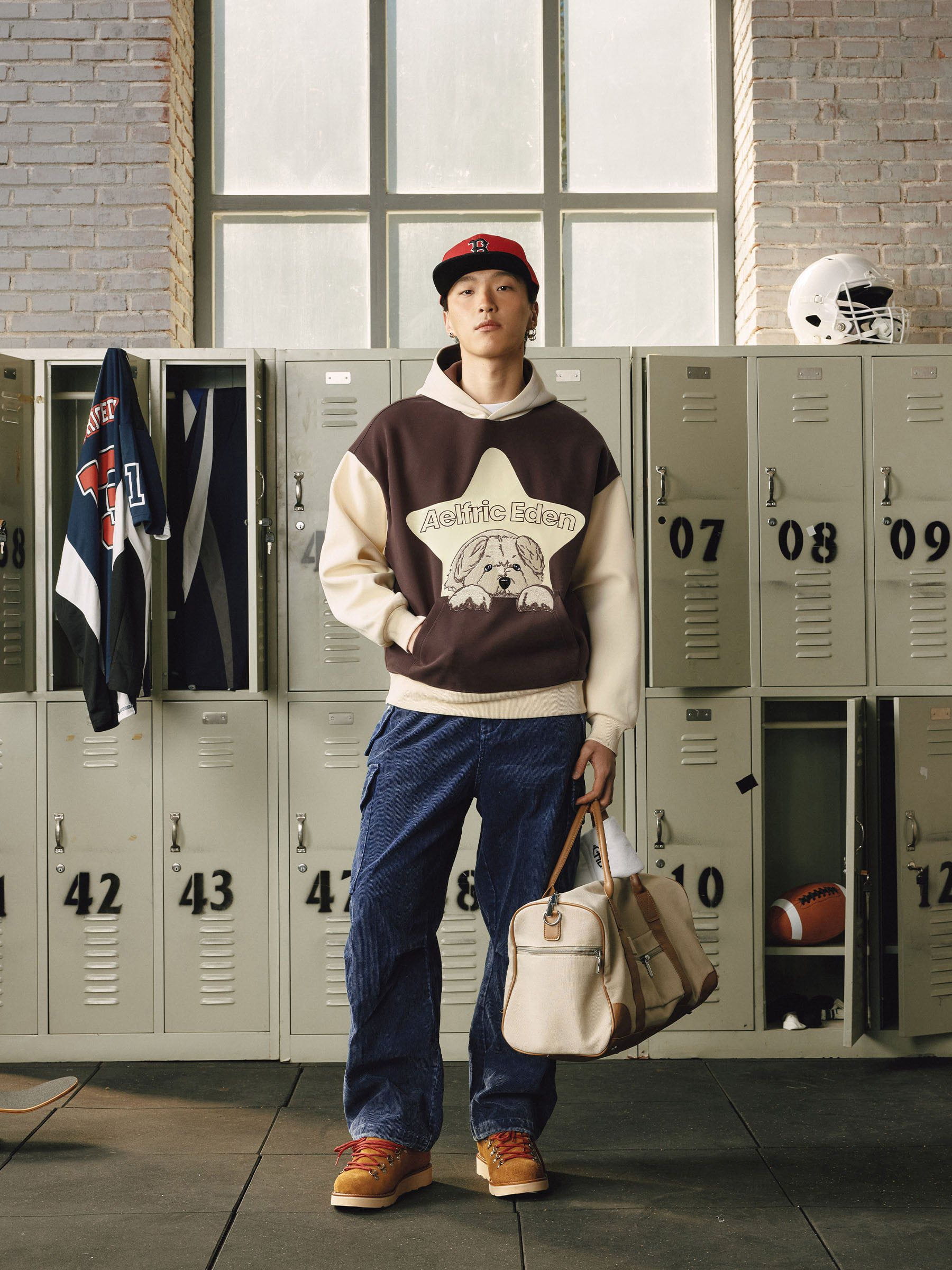 Aelfric Eden Cartoon Dog Eden Star Pullover Hoodie - Image 2