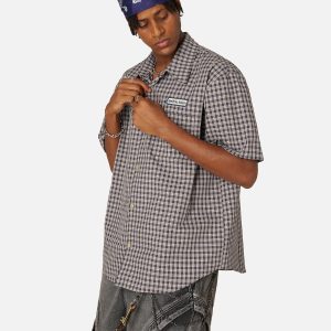 Aelfric Eden Boxy Plaid Shirt
