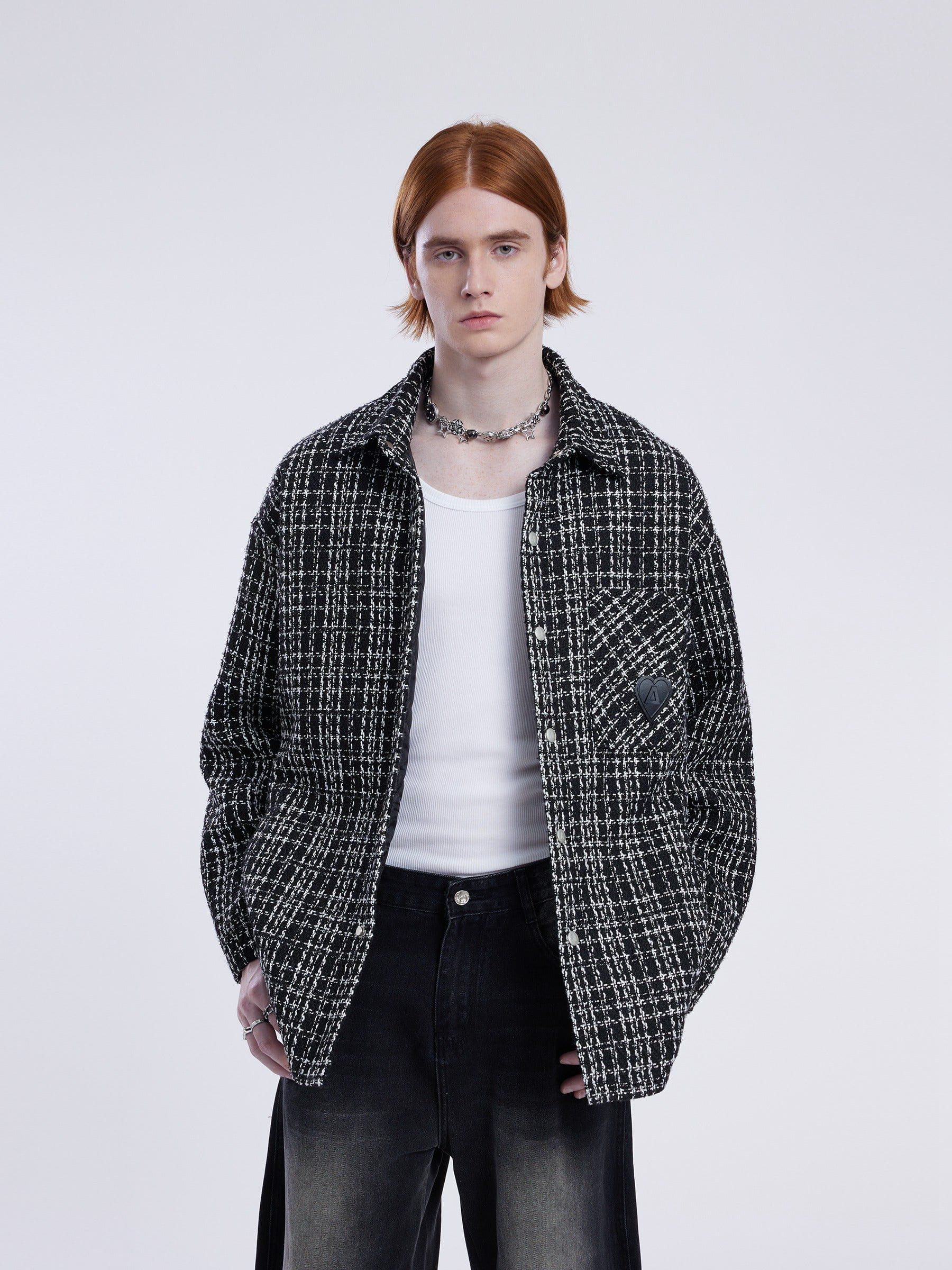 City Of Love Vintage Plaid Jacket - Image 2