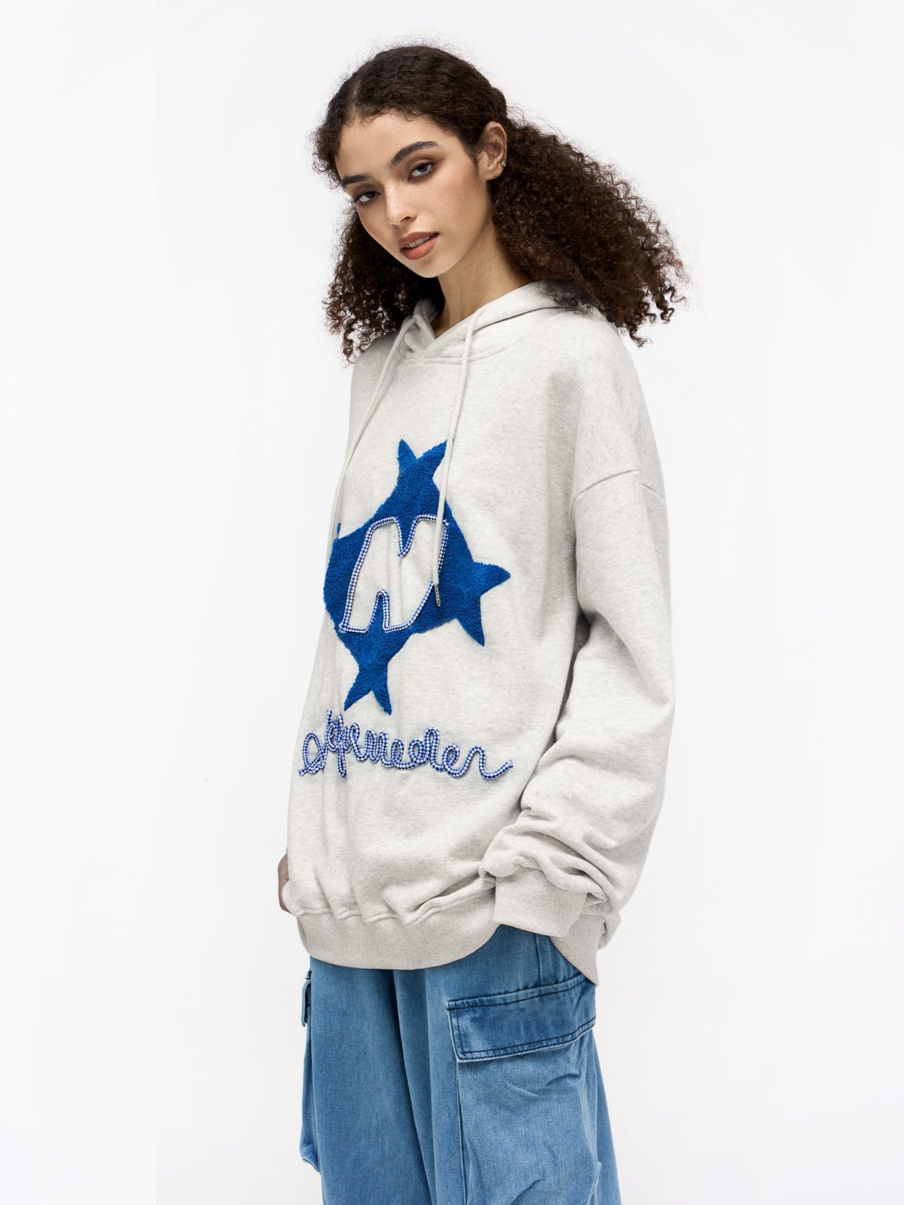 Aelfric Eden Stellaris Embroidered Hoodie - Image 6