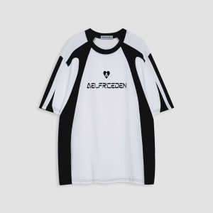 Aelfric Eden Color Blocking Patchwork Tee