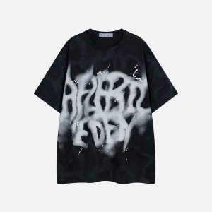 Aelfric Eden Washed Abstract Graphic Tee