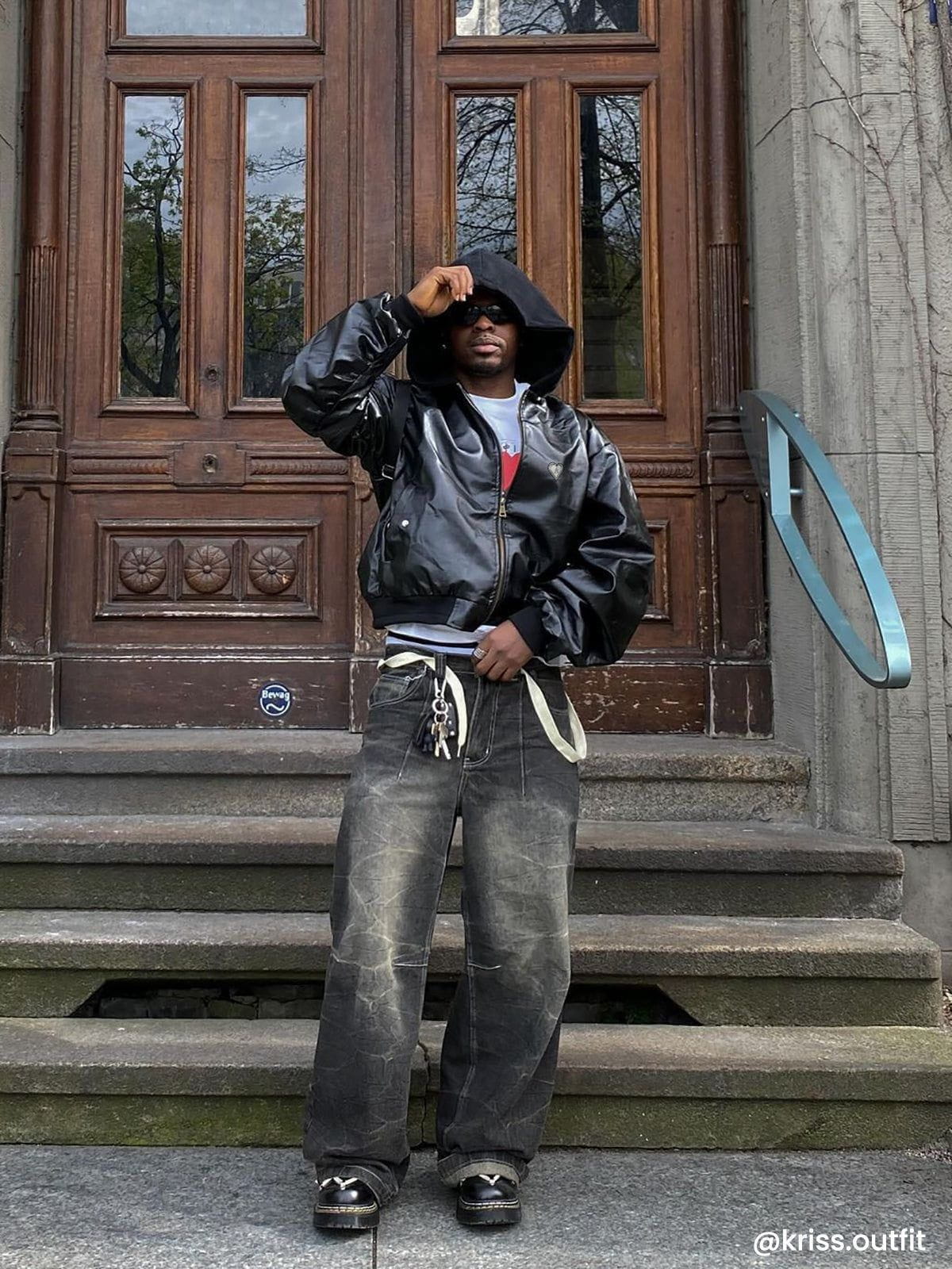 Aelfric Eden Hooded Bomber Jacket