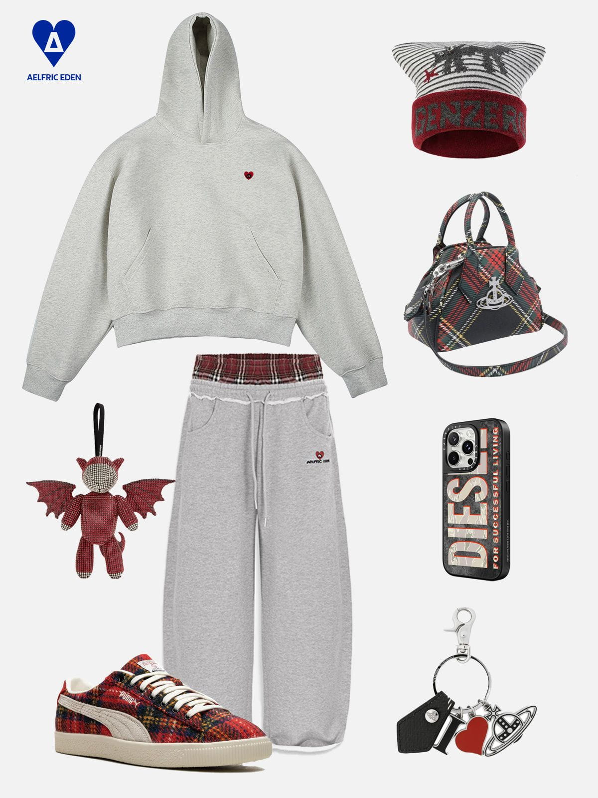 Aelfric Eden Solid Boxy Pullover V302 Hoodie - Image 8