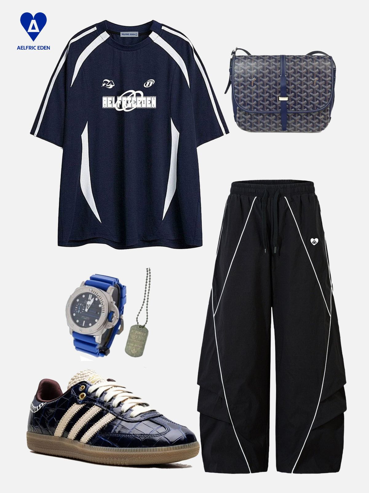 Aelfric Eden Baaggy Track Pants - Image 6