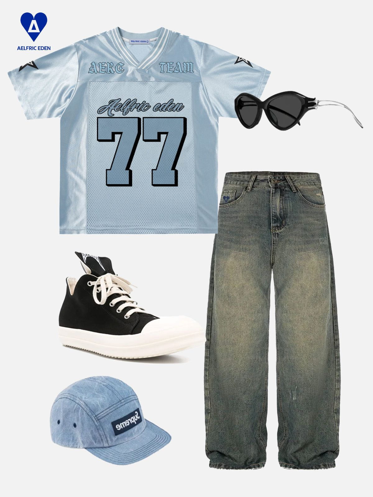 Aelfric Eden 77 Patchwork Jersey - Image 2