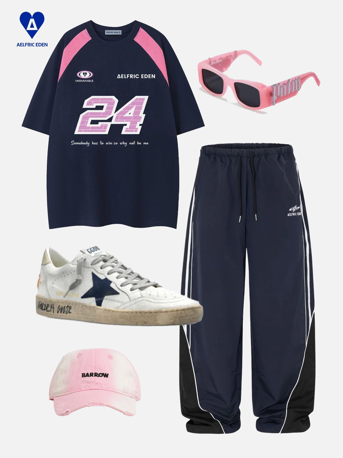 Aelfric Eden Color Blocking 24 Graphic Tee - Image 2