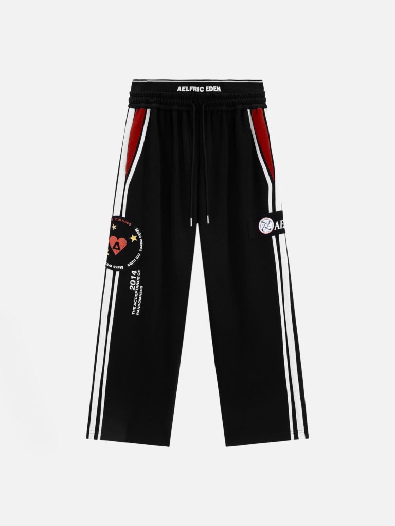 Aelfric Eden Double Waist Stripe Baaggy Sweatpants