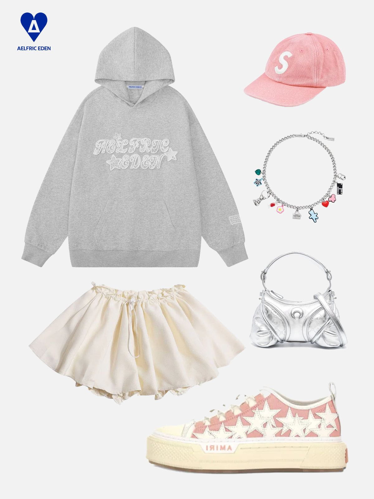 Aelfric Eden Star Foam Graphic Pullover Hoodie - Image 6