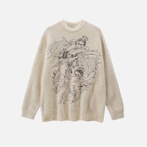 Aelfric Eden Angel Graphic Sweater
