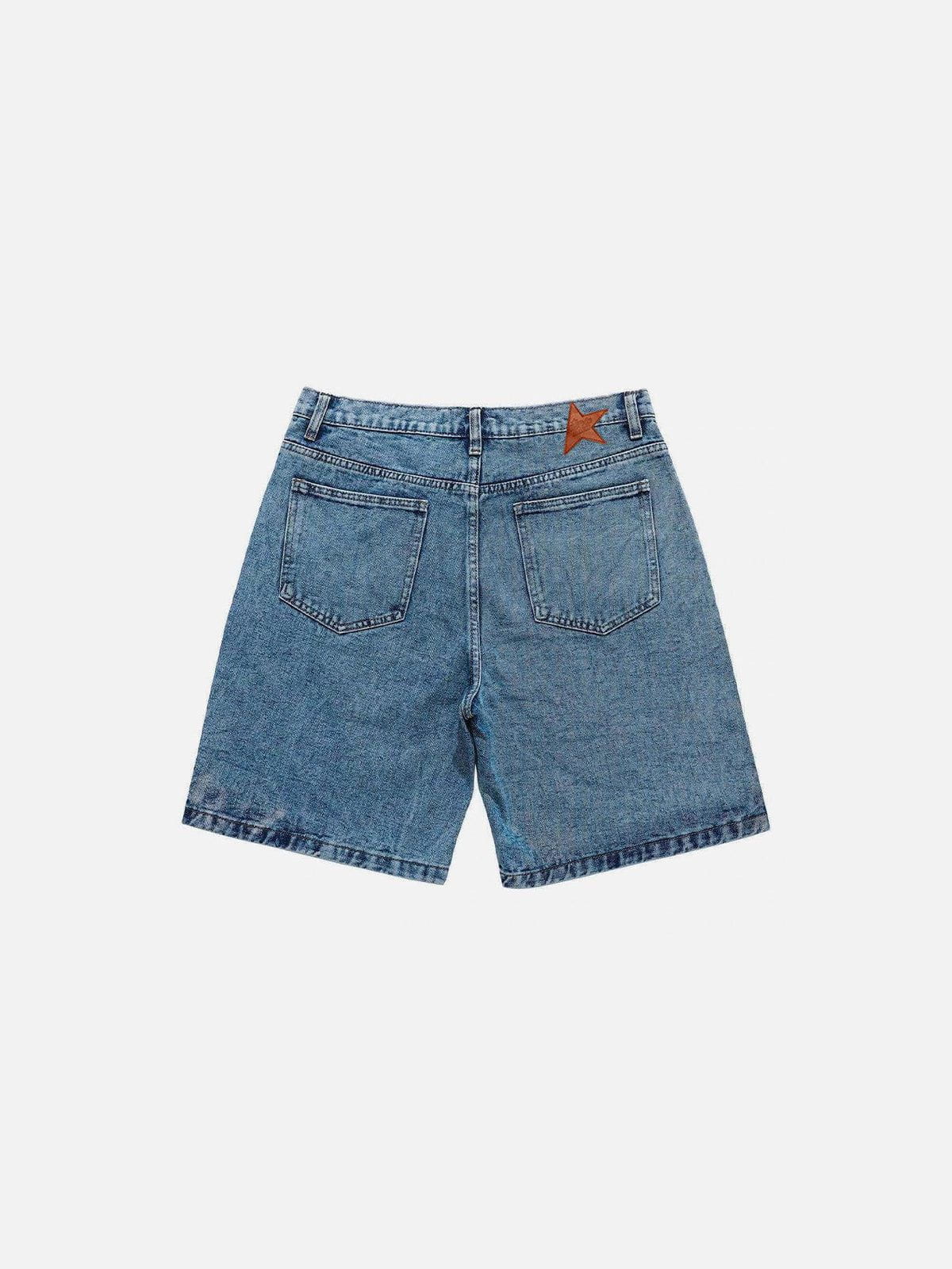 Aelfric Eden Star Patchwork Jorts - Image 10