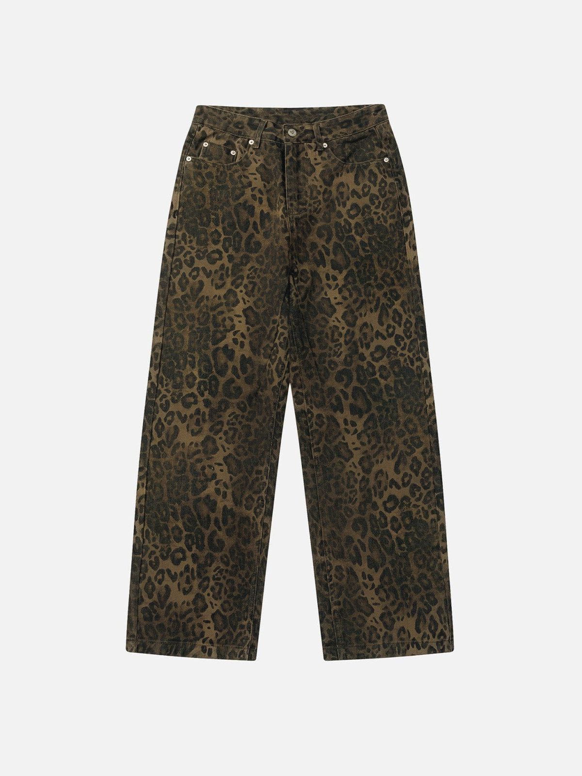 Aelfric Eden Leopard Jeans - Image 4