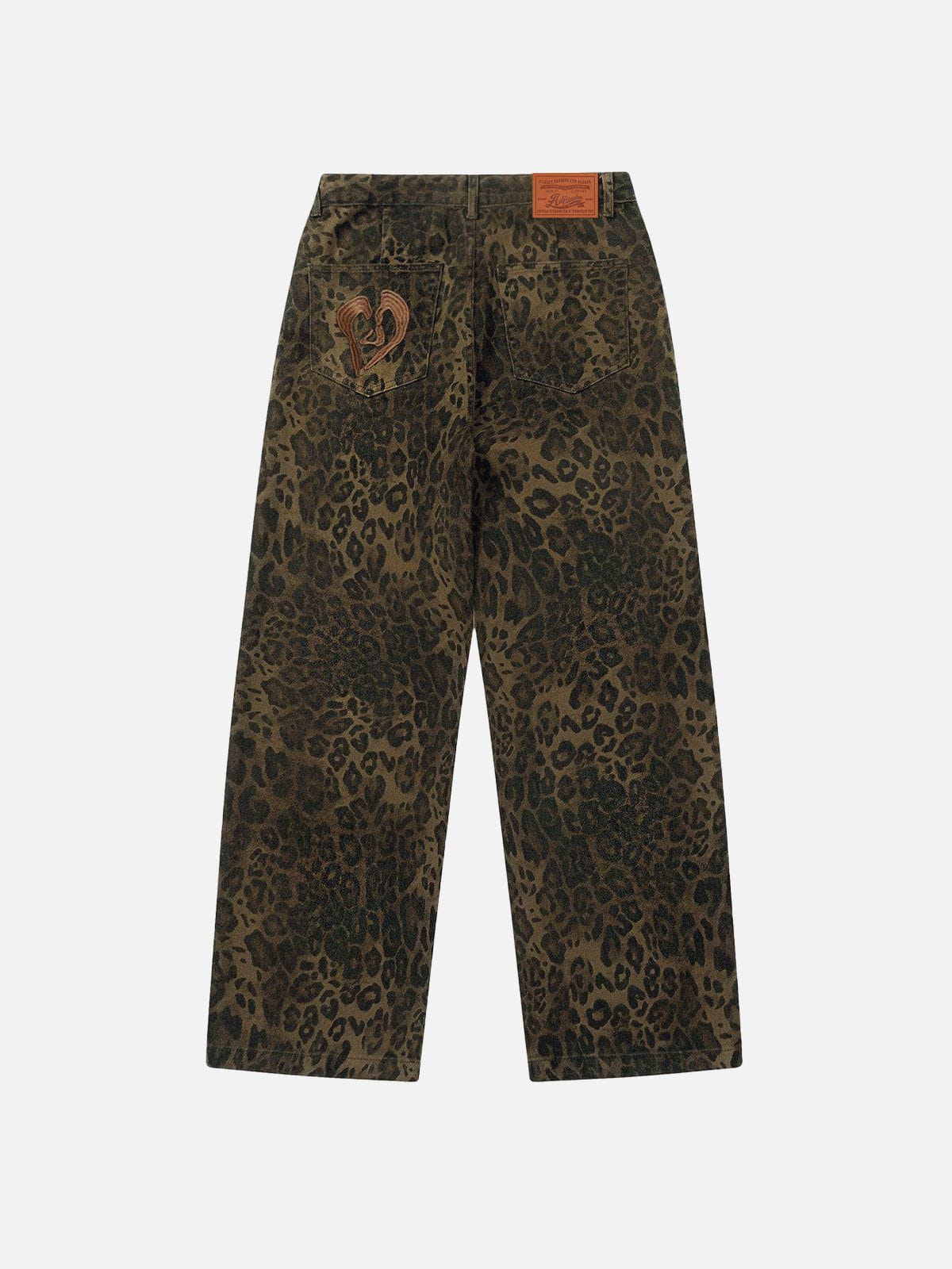 Aelfric Eden Leopard Jeans - Image 11
