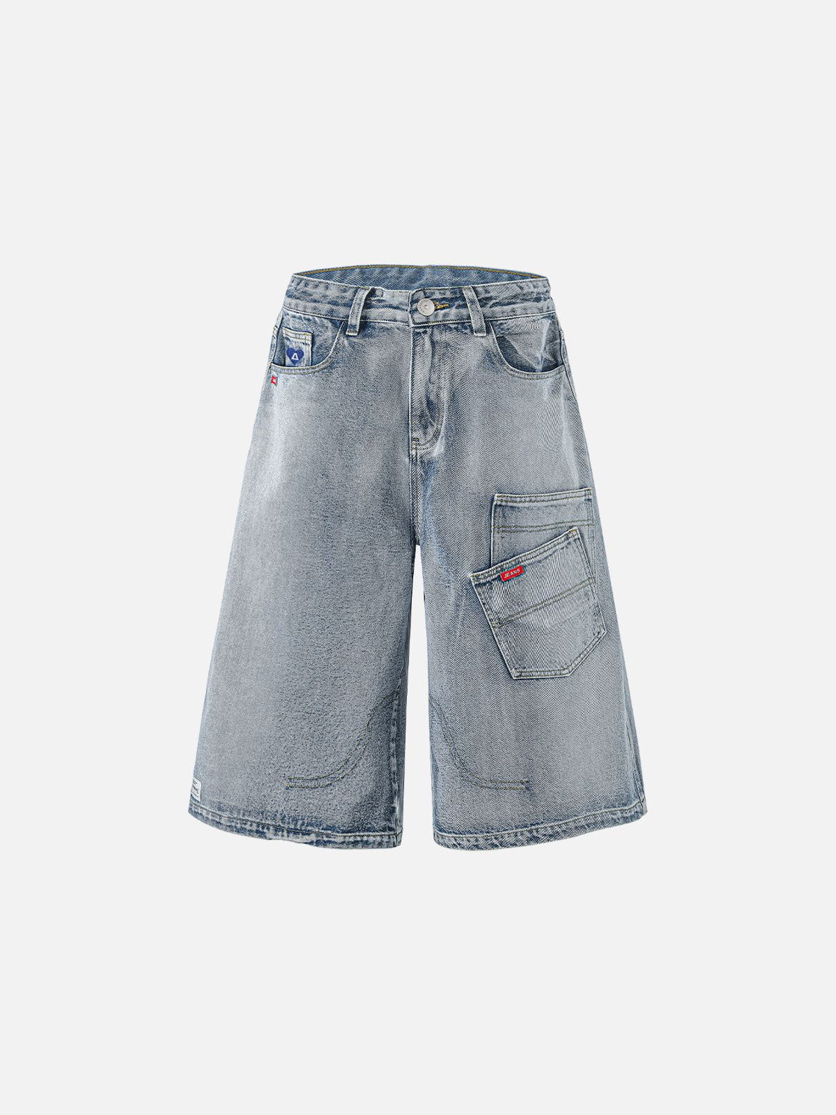 Aelfric Eden Stacked Pocket Longline Jorts - Image 2