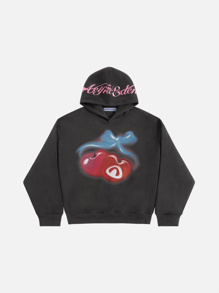 Aelfric Eden Blurring Cherry Washed Pullover Hoodie