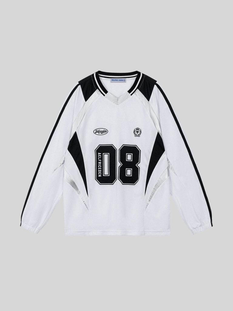 Aelfric Eden Color Blocking 08 V-Neck Sweatshirt