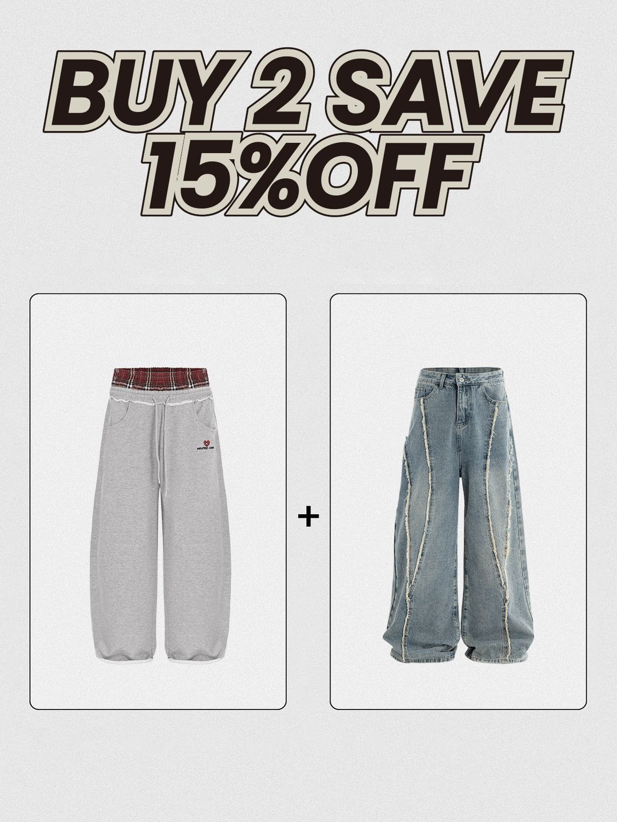 Aelfric Eden Double Waist baggy Sweatpants - Image 15