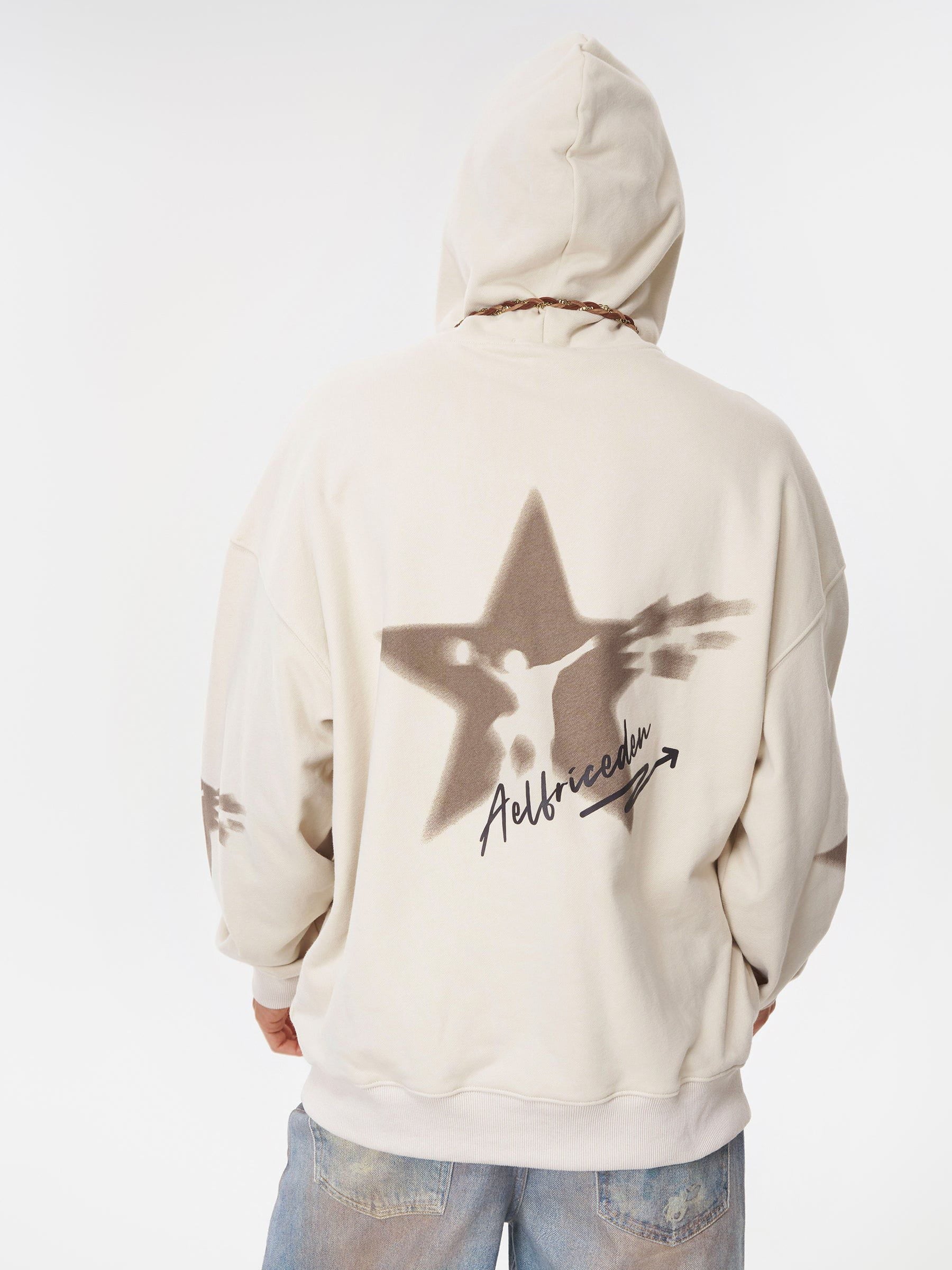 Aelfric Eden Star Figure Graphic Hoodie - Image 2
