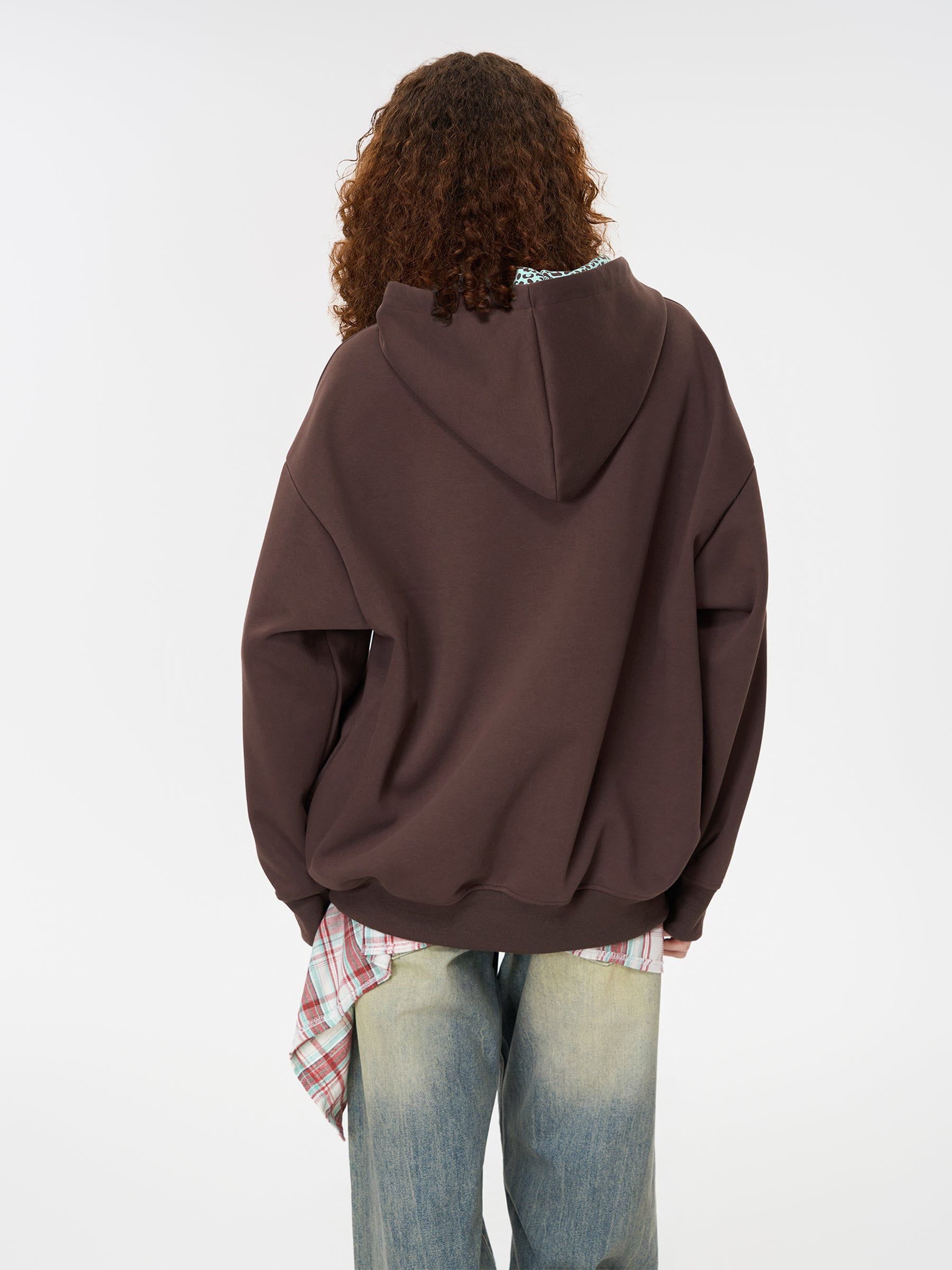 Aelfric Eden Leopard Star Graphic Zip Up Hoodie - Image 5