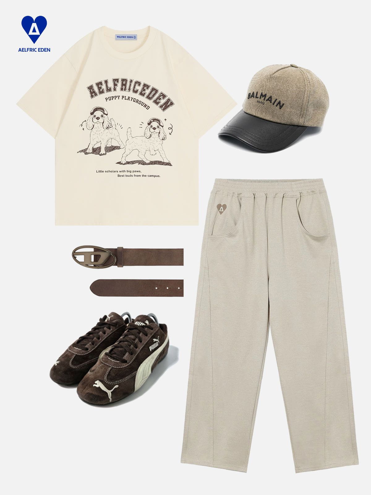 Aelfric Eden Puppy Graphic Tee - Image 3