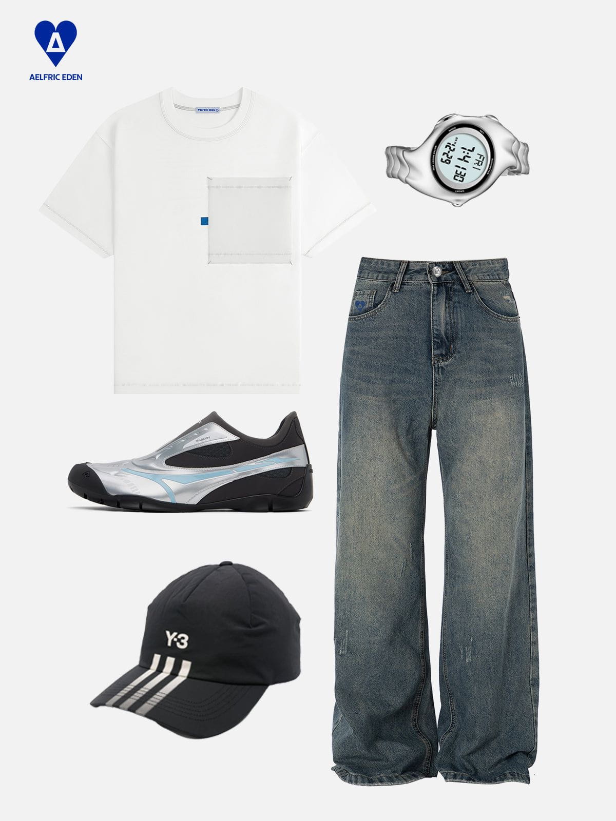 Aelfric Eden Essential Pocket Tee - Image 4