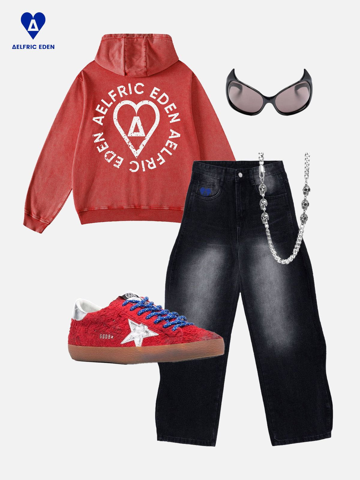 Aelfric Eden Basic Washed Hoodie - Image 5