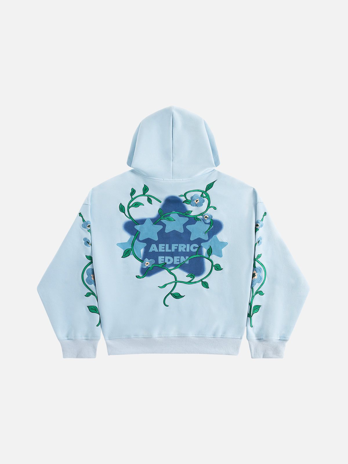 Aelfric Eden Beaded Floral Eden Star Pullover Hoodie - Image 6