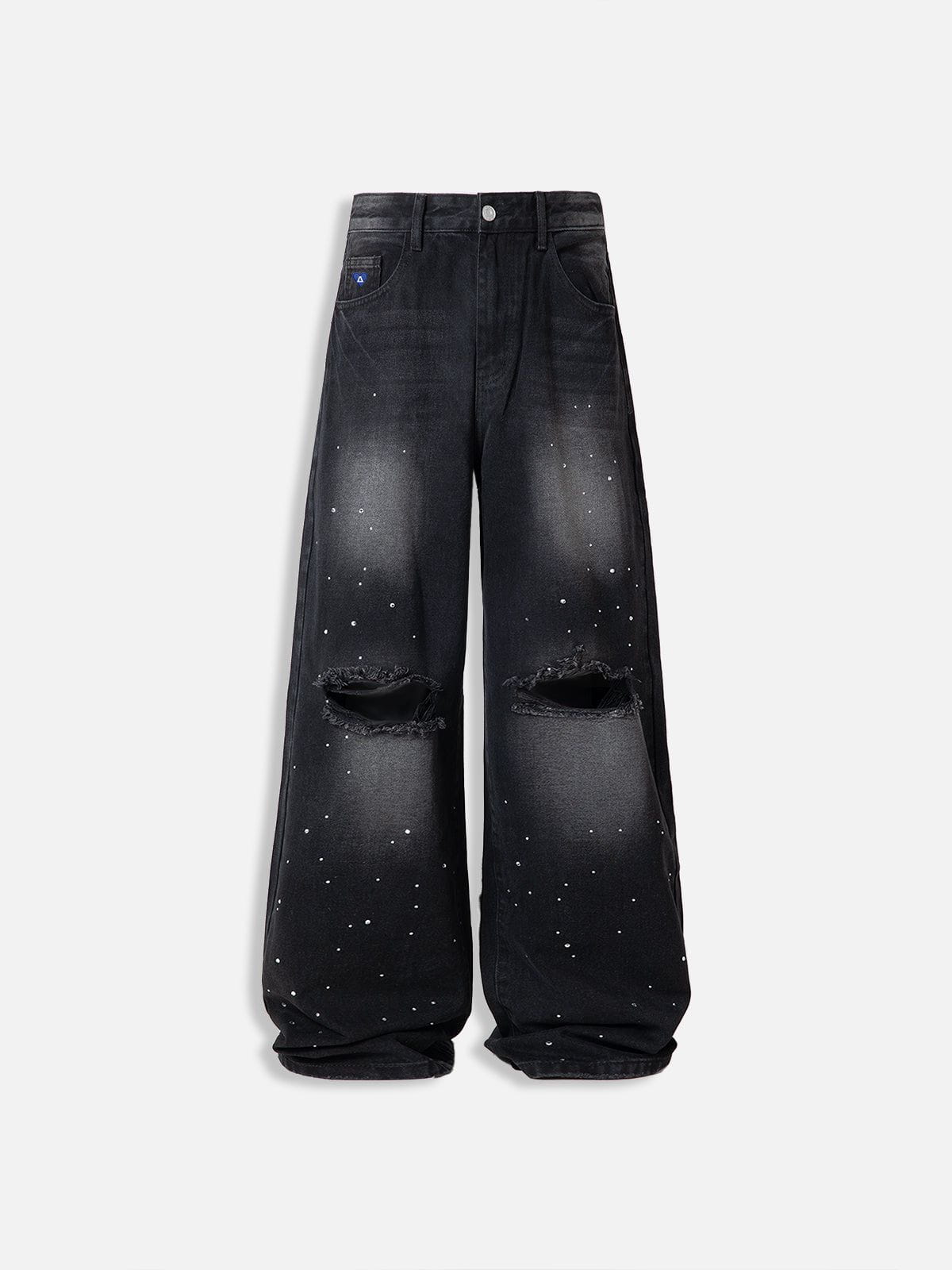 Aelfric Eden Rhinestone Baaggy Jeans