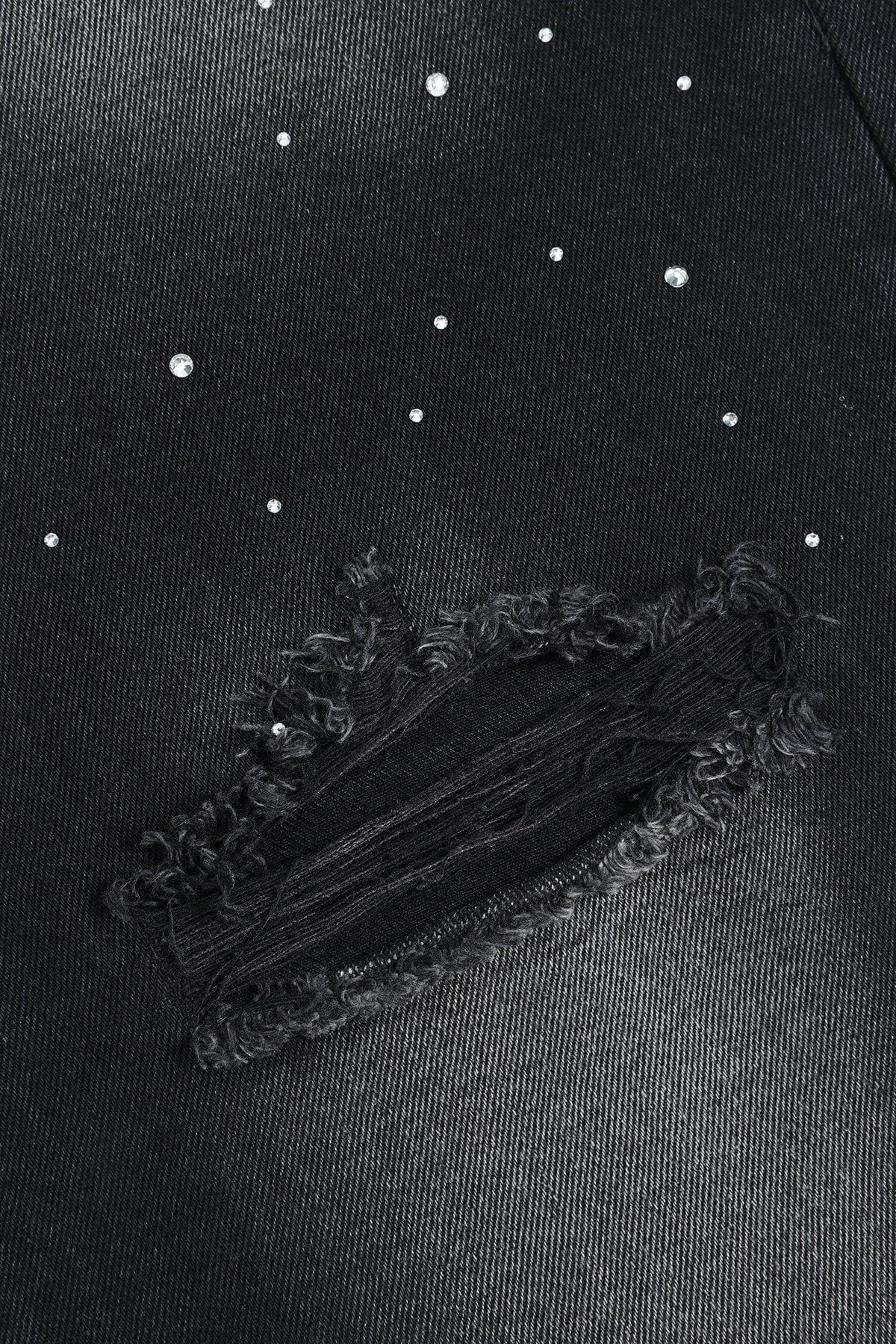 Aelfric Eden Rhinestone Baaggy Jeans - Image 8