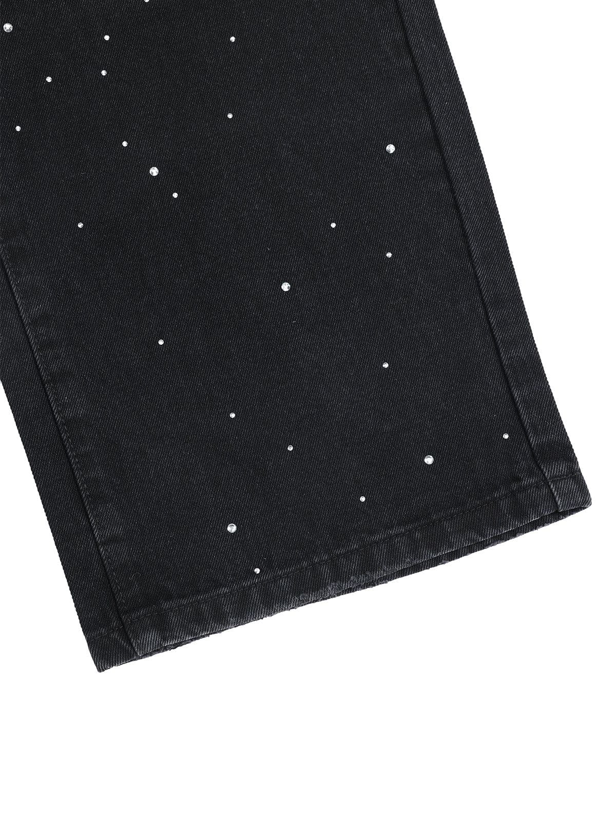 Aelfric Eden Rhinestone Baaggy Jeans - Image 9