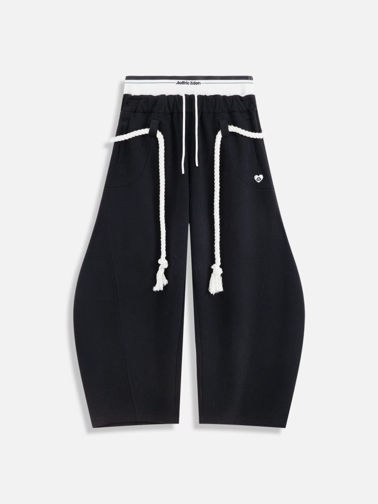 Aelfric Eden Double Waist Super Baaggy Barrel Sweatpants