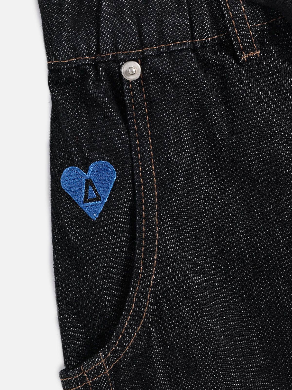 Aelfric Eden Detachable Kerchief Baaggy Longline Jorts - Image 8