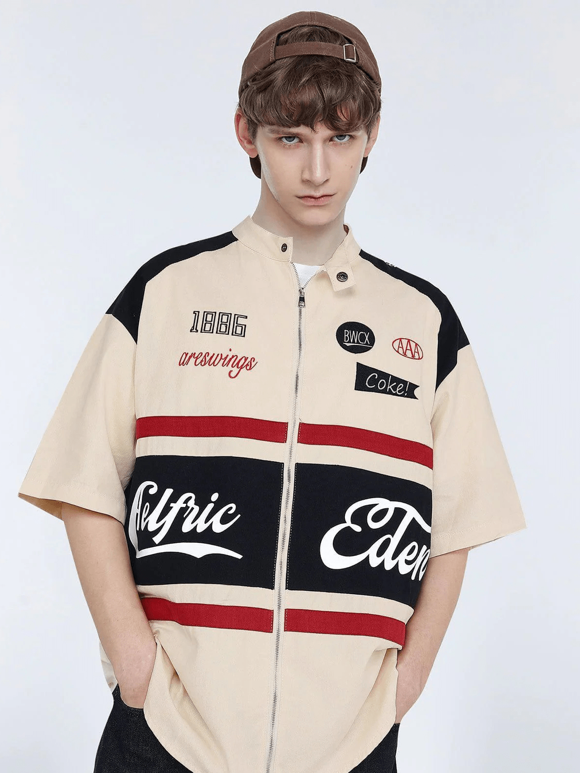 Aelfric Eden Racing Zip Up Shirt - Image 8