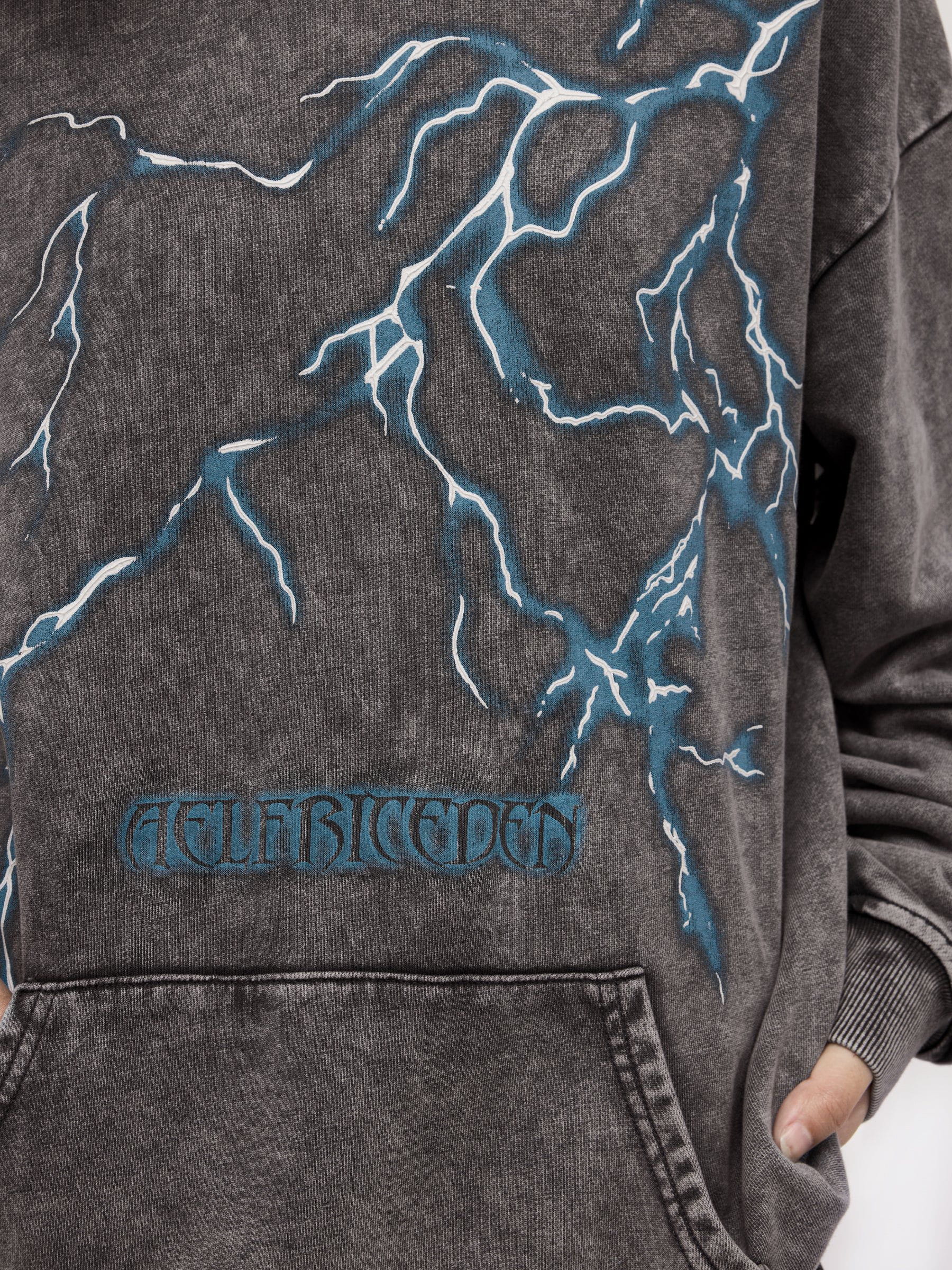 Aelfric Eden Lightning Graphic Hoodie - Image 8