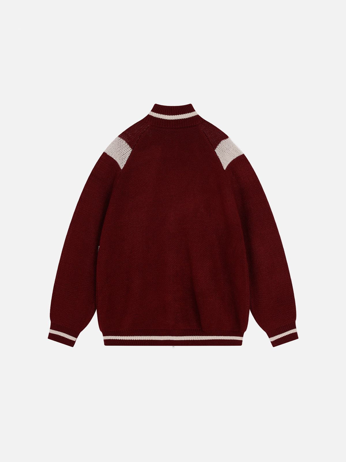 Aelfric Eden 24 Jacquard Zip Up Cardigan@alixnvl - Image 7